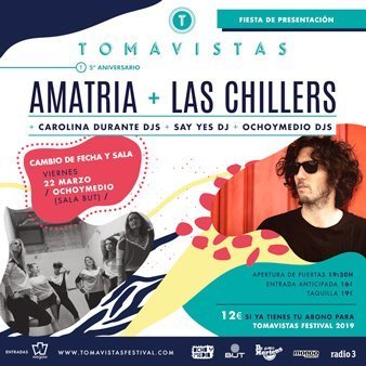FIESTA PRESENTACION TOMAVISTAS 2019 AMATRIA LAS CHILLERS