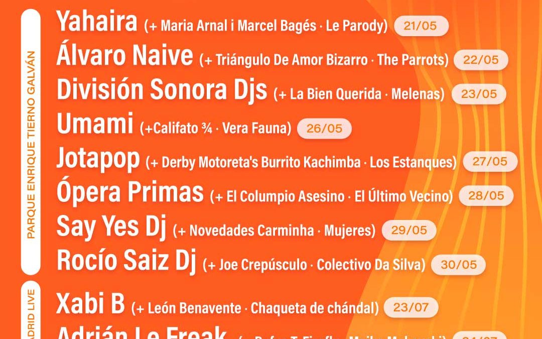 cartel Agenda Djs Tomavistas Extra 2021