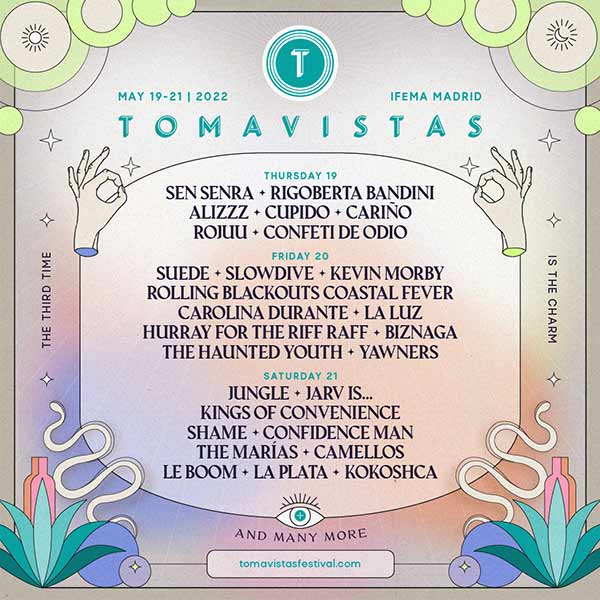 Lineup Tomavistas festival
